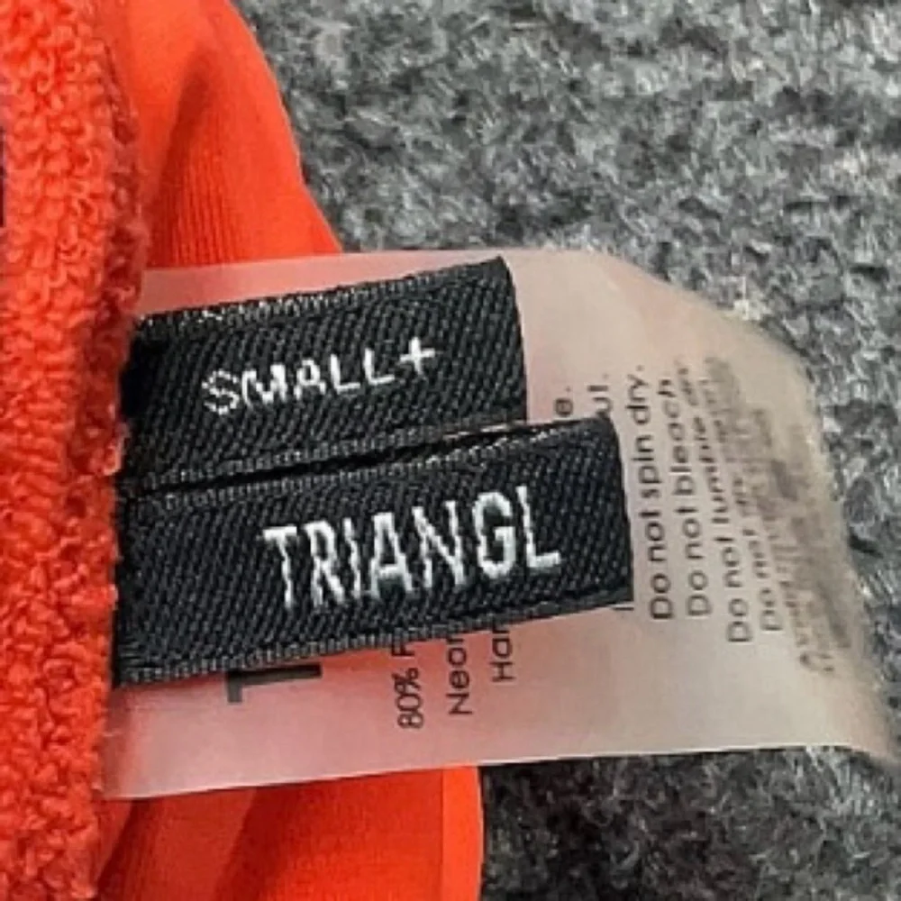 COPY - Orange -red triangl brand top
